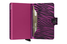 Afbeelding in Gallery-weergave laden, Secrid Miniwallet Zebra fuchsia
