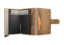 Afbeelding in Gallery-weergave laden, Cardprotector Mini Wallet Pebble Cappuccino Secrid