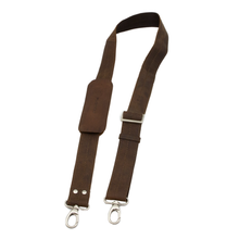 Afbeelding in Gallery-weergave laden, BRUIN CRACK LEER OXFORD 3-VAKS VOORV 15.6 LAPTOP TAS