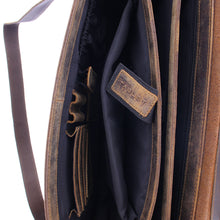 Afbeelding in Gallery-weergave laden, PLEVIER ZEPPELIN AKTETAS 17.3 INCH BRUIN