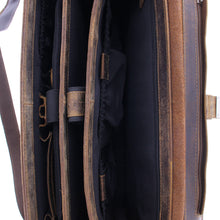 Afbeelding in Gallery-weergave laden, PLEVIER ZEPPELIN AKTETAS 17.3 INCH BRUIN