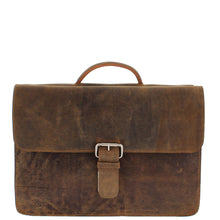 Afbeelding in Gallery-weergave laden, PLEVIER ZEPPELIN AKTETAS 17.3 INCH BRUIN