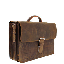 Afbeelding in Gallery-weergave laden, PLEVIER ZEPPELIN AKTETAS 17.3 INCH BRUIN