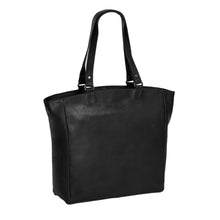 Afbeelding in Gallery-weergave laden, Shopper Berlin leder zwart Chesterfield