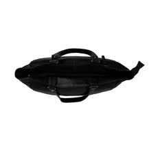 Afbeelding in Gallery-weergave laden, Shopper Berlin leder zwart Chesterfield