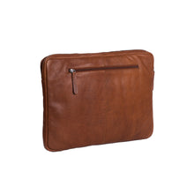 Afbeelding in Gallery-weergave laden, Laptophoes Glenn 15.4 inch leder cognac Chesterfield