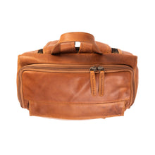 Afbeelding in Gallery-weergave laden, Laptoprugzak Rich 15.4 inch leder cognac Chesterfield