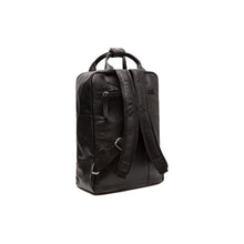 Afbeelding in Gallery-weergave laden, Laptoprugzak Danai 9.7 inch leder zwart