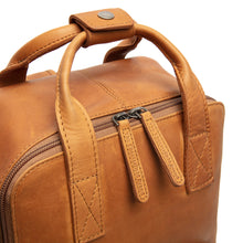 Afbeelding in Gallery-weergave laden, Laptoprugzak Danai 9.7 inch leder cognac