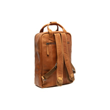 Afbeelding in Gallery-weergave laden, Laptoprugzak Danai 9.7 inch leder cognac