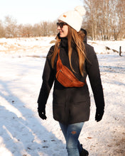 Afbeelding in Gallery-weergave laden, Gordeltas Jack Leder cognac Chesterfield