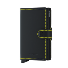Afbeelding in Gallery-weergave laden, Secrid Miniwallet Matte Black Yellow