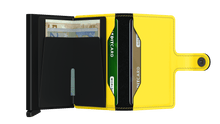 Afbeelding in Gallery-weergave laden, Secrid Miniwallet Matte Black Yellow