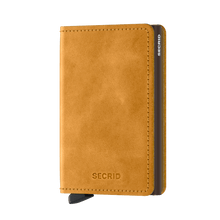 Afbeelding in Gallery-weergave laden, Slimwallet Vintage Ochre