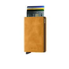 Afbeelding in Gallery-weergave laden, Slimwallet Vintage Ochre