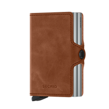 Afbeelding in Gallery-weergave laden, Secrid Twinwallet Vintage Cognac Silver