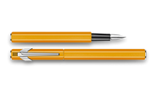 Afbeelding in Gallery-weergave laden, Vulpen 849 metal orange M Caran d'Ache