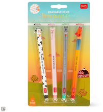 Afbeelding in Gallery-weergave laden, set 4 uitwisbare pennen Farm sweet farm- Legami  Limited Edition
