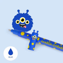 Afbeelding in Gallery-weergave laden, Uitwisbare pen blauw monster Legami
