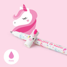 Afbeelding in Gallery-weergave laden, Uitwisbare pen roze unicorn Legami
