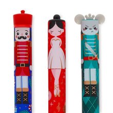 Afbeelding in Gallery-weergave laden, set 3 uitwisbare pennen Christmas The nutcracker 2025 - Legami  Limited Edition
