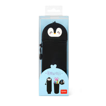 Afbeelding in Gallery-weergave laden, Pennenzak Silicone Pinguin Kawaii Legami
