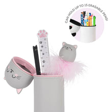 Afbeelding in Gallery-weergave laden, Pennenzak Silicone Kitty Kawaii Legami
