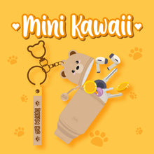 Afbeelding in Gallery-weergave laden, coin purse sleutelhanger Silicone teddy beer mini Kawaii Legami
