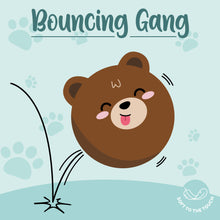 Afbeelding in Gallery-weergave laden, bouncing gang - botsbal teddybeer Legami
