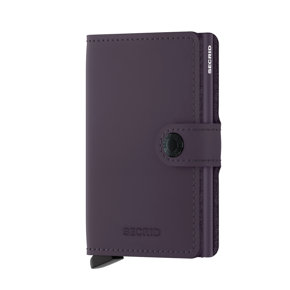 Secrid Miniwallet mat dark purple