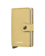 Afbeelding in Gallery-weergave laden, Cardprotector Mini Wallet Pebble Butter Yellow Secrid
