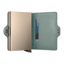 Afbeelding in Gallery-weergave laden, Secure Twin Pebble Sea Green Wallet Secrid
