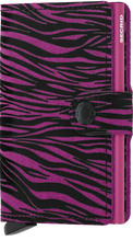Afbeelding in Gallery-weergave laden, Secrid Miniwallet Zebra fuchsia
