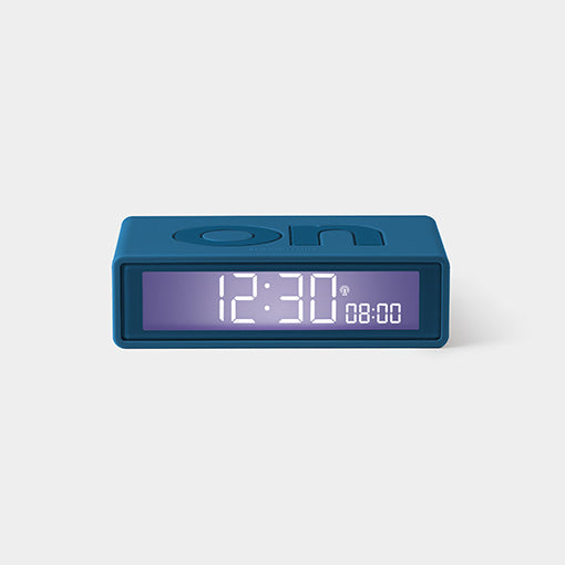 Lexon Flip+ Clock duck blue