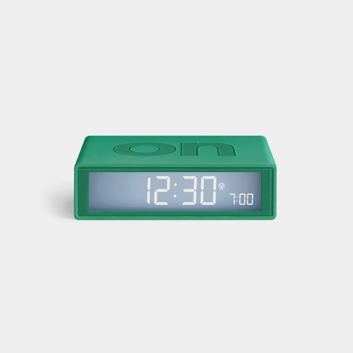 Lexon Flip+ Clock New Green