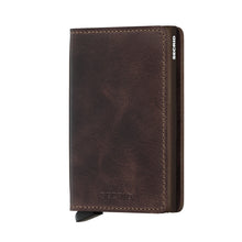 Afbeelding in Gallery-weergave laden, Slimwallet Vintage Chocolate
