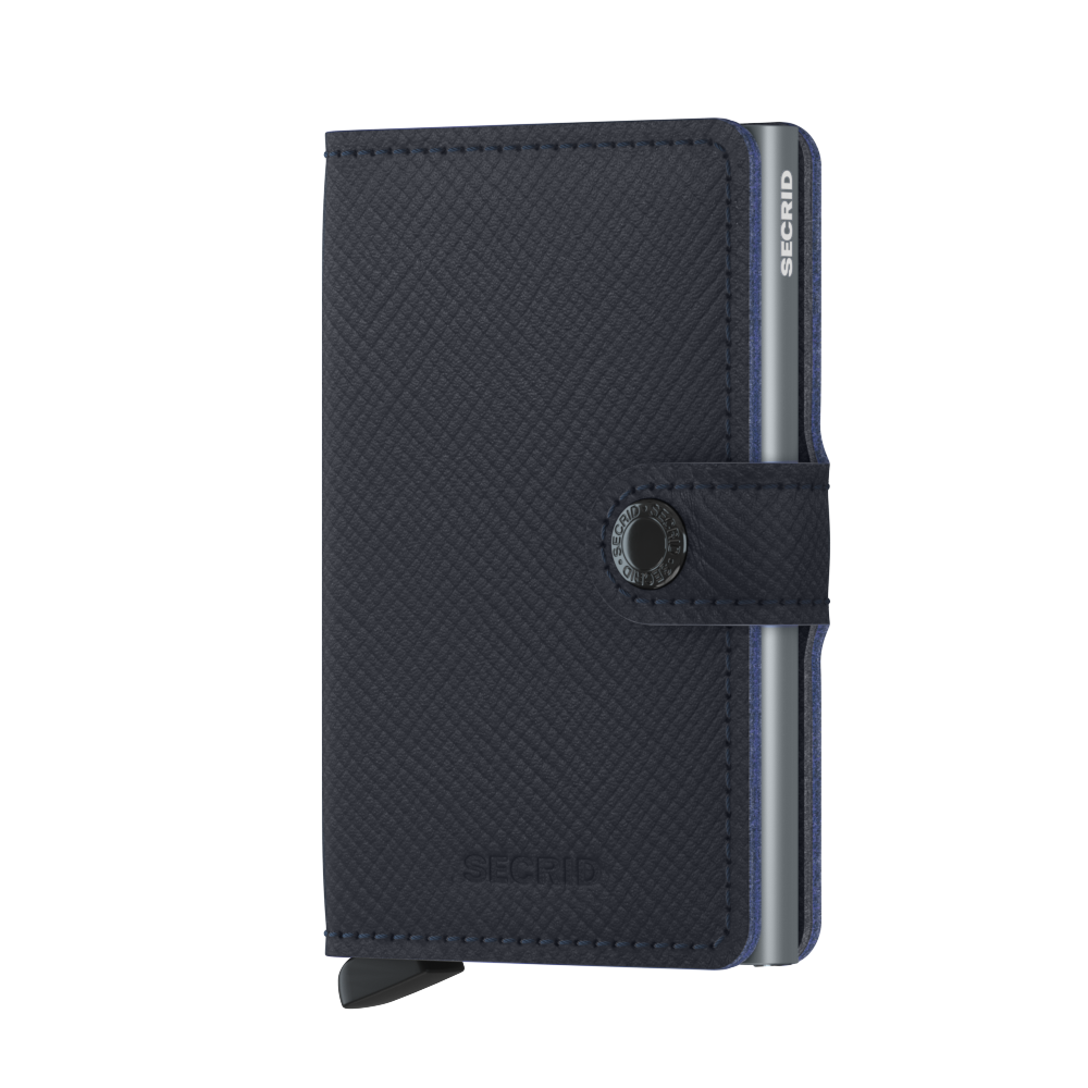 SECRID MINIWALLET SAFFIANO NAVY